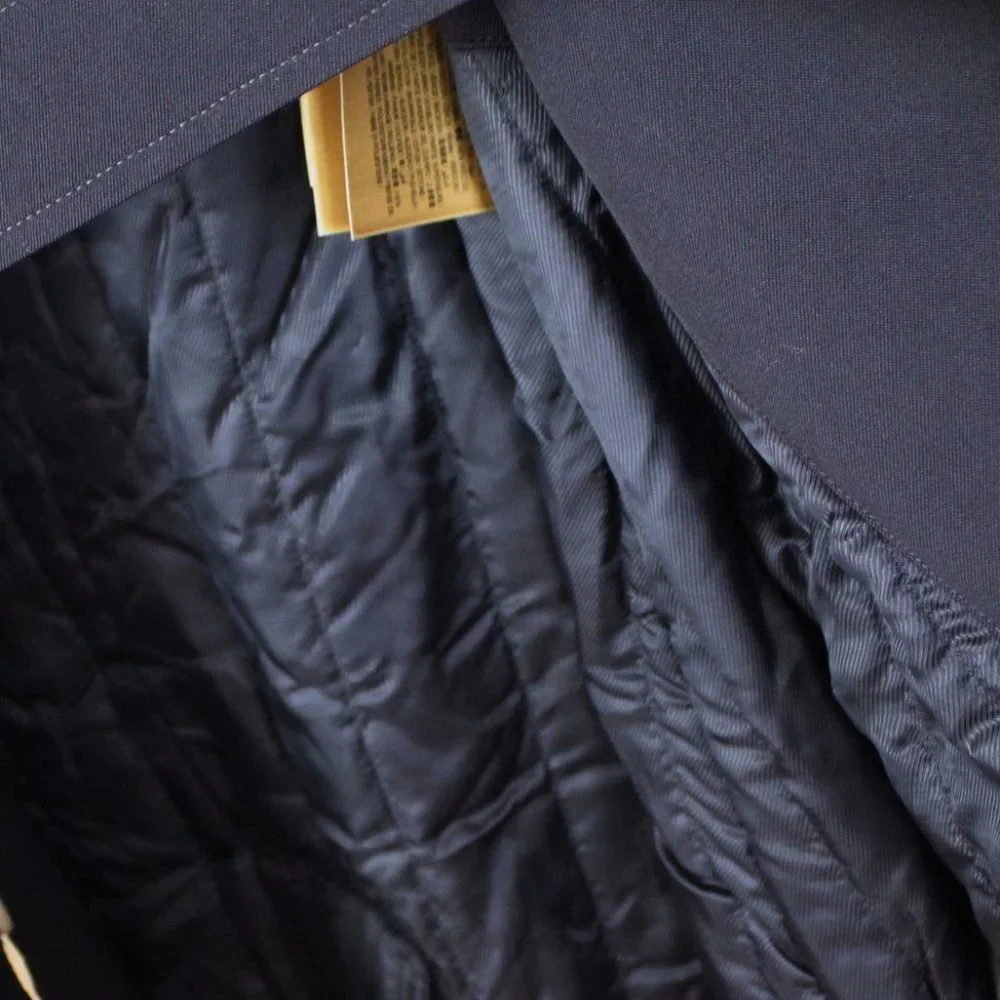 NWT Burberry Wool Belted Polyester-filling Trench Coat - Picture 8 of 16